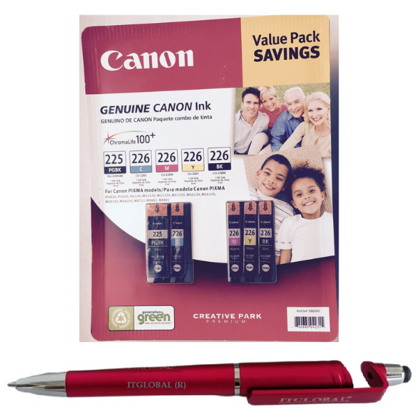 PGI 225 CLI 226 Canon PGI-225 CLI-226 Color Multi Pack Ink Cartridge PGI 225 CLI 226 Genuine itglobal