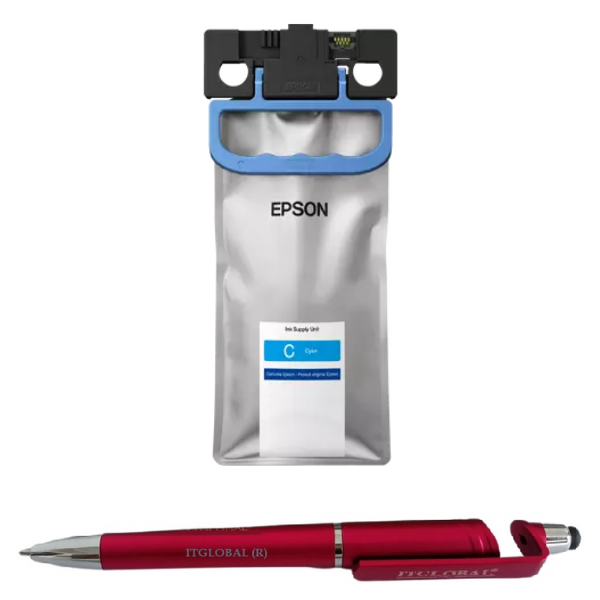 C13T13P290 Epson WorkForce Pro EM-C8100 EM-C8101 (A3 COLOR) Cyan Ink Pack C13T13P290 EM C8100 EM C8101