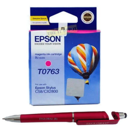 Epson T0763 Magenta Ink Cartridge 763