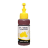 Splashjet T664 Compatible Refill Yellow Ink for Epson L130 L360 L380 L361 L565 L210 L220 L310 L350 L405 L455 L485 L550 L555 605 L1300 Printer
