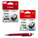 Canon PG-745XL & CL-746 Small Ink Cartridge (Set of 2) PG 745XL Black & CL 746 Small Colour PG745XL CL746s 745XL 746s