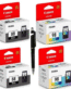 Canon PG-88 Twin & CL-98 Twin Ink Cartridge (Set of 4) PG 88 Black & CL 98 Colour PG88 CL98 88 98 Genuine itglobal