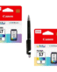 Canon CL-57 Small Twin Ink Cartridge (Set of 2) CL57S CL 57s CL-57s 57 s Colour Genuine itglobal
