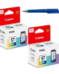 Canon CL-57 Twin Ink Cartridge (Set of 2) CL57 CL 57 Colour Genuine itglobal
