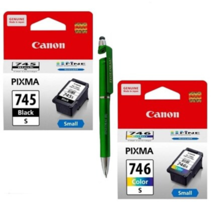 Canon PG-745 Small & CL-746 Small Ink Cartridge (Set of 2) PG 745 Small Black & CL 746 Small Colour PG745s CL746s Genuine itglobal