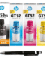 HP GT 53XL Black & 52 C/Y/M Original Ink Bottle (Pack of 4) GT53XL & GT52 Genuine itglobal