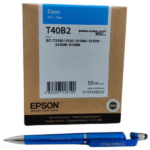 Epson T40B2 Cyan Ink Cartridge (50ml) C13T40B200 For SC - T3130 T3130N T3130M T5130 T5130M Printers Genuine itglobal