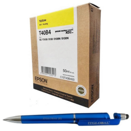 Epson T40B4 Yellow Ink Cartridge (50ml) – C13T40B400