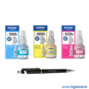 Brother BT5000 CMY Original Ink Bottle Combo (Cyan, Magenta & Yellow)