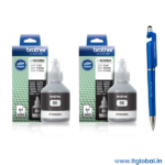 Brother BT6000BK Original Black Ink Bottle Pack of 2 BT 6000 Genuine ITGLOBAL