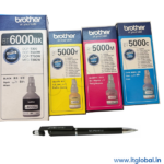 Brother BT6000BK Black + BT5000 CMY Original Ink Bottle Combo (Black Cyan Magenta & Yellow) Genuine ITGLOBAL