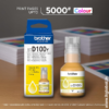 Brother BTD100Y Original Yellow Ink Bottle - Image 2