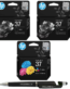 HP 37 Black Twin & Tri-color Original Ink Cartridge Pack of 3 7FP45AA 7FP44AA Genuine itglobal