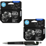 HP 683 Black Original Ink Advantage Cartridge Pack of 2 itglobal