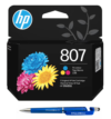 HP 807 Tri-color Original Ink Cartridge 7FP20ZZ Genuine itglobal