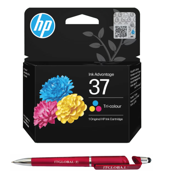 H37 HP 37 Tri-color Original Ink Cartridge 7FP44AA Genuine ITGLOBAL