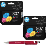 HP 807 Tri-color Original Ink Cartridge Pack of 2 7FP20ZZ Genuine ITGLOBAL
