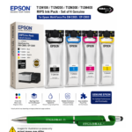 Epson RIPS EM-C800 Ink T12M100 200 300 400 -Set of 4 Genuine For Epson WorkForce Pro EM-C800 EP-C800 EM C800 EP C800 ITGLOBAL