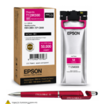Epson RIPS EM-C800 Ink T12M300 Magenta Genuine For Epson WorkForce Pro EM-C800 EP-C800 EM C800 EP C800