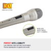 MX Dynamic Mic Cardioid Vocal Multi-Purpose Microphone with XLR to 1/4″ Cable MX HT-1003 - Image 3