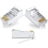 MX CAT 5e 8P8C Shielded RJ45 Plug 3U Gold Plated MX-2245B