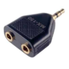 MX EP Stereo Male Plug to 2 EP Stereo Female Socket Connector 3.5 MM MX-150 - Image 2