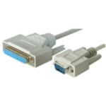 MX DB 09P Male To MX DB 25P Female 9C Molded Modem Cable MX-2047