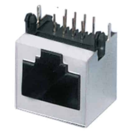 MX 8P8C Shielded Connector Horizontal PCB Mount C-5 Type MX-2238