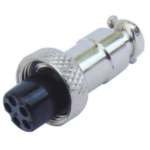 MX M12 5 Pin Female MIC Connector Plug MX-2837C
