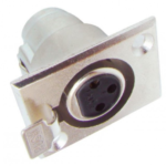 MX XLR 3 Pin MIC Female Connector Panel Mounting Neutrik Type MX-388