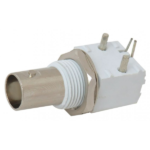 MX BNC Female Connector Right Angle PCB Mounting Pin Gold Plated MX-416
