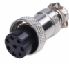 MX M-16 Mic Male Connector 8 Pin Plug MX-405