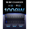 MX 1000 Watts USB C Charger 10 Port GaN Charging Station With 140W PD Output Multiport USB C Fast Charger for Laptop USB Charging Hub MX-531A - Image 6