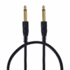 MX 6.35mm P-38 Mono Plug To Mono Plug Cord Tip Gold Plated 1.5M MX-641B
