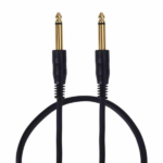MX 6.35mm P-38 Mono Plug To Mono Plug Cord Tip Gold Plated 1.5M MX-641B