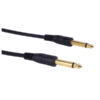 MX 6.35mm P-38 Mono Plug To Mono Plug Cord Tip Gold Plated 1.5M MX-641B - Image 2