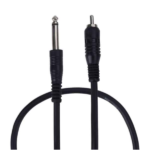 MX 6.35mm P-38 Mono Plug To RCA Plug Cord Super Deluxe MX-643A MX-643B