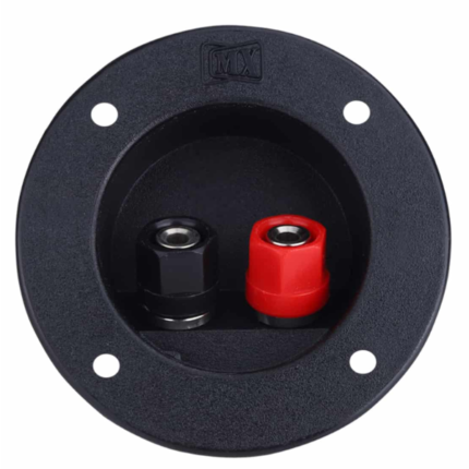 MX 2 Way Army Type Binding Post Speaker Terminal Round 75MM x 45.6MM MX-749