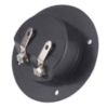 MX 2 Way Army Type Binding Post Speaker Terminal Round With Metal Connector 75MM x 45.6MM MX-750 - Image 3