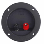 MX 2 Way Army Type Binding Post Speaker Terminal Round 105mm x 72mm MX-823
