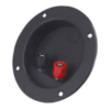 MX 2 Way Army Type Binding Post Speaker Terminal Round 105mm x 72mm MX-823 - Image 2