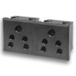 MX 2 Socket SNAP Mounting AC Socket Indian Standard PC Molding 6 Amp 250V MX-3122A