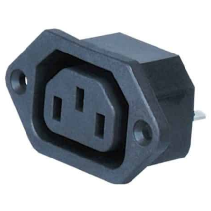 MX AC Female For Computer Power Supply Panel Mounting MX-3192