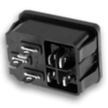 MX AC C14 Socket Male With Switch For Computer Power Supply MX-3195 - Image 4