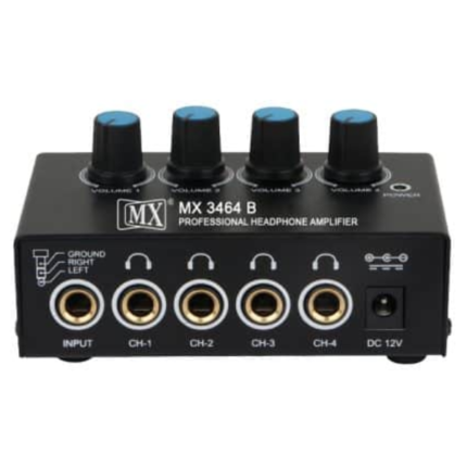 MX 4 Channel Headphone Amplifier MX-3464B