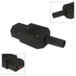 MX IEC C-13 3 Pin AC Female Connector Power Supply 10 Amp MX-3537