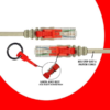 MX Locakable Cat 6 Patch Cord With Lock And Key MX-3652 - Image 4