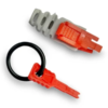 MX RJ45 Lockable Boot Suitable For Cat5e Cat6 Cat6a Cat7 Network Cable -Pack Of 25 MX-3660 - Image 2