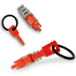 MX RJ45 Lockable Boot Suitable For Cat5e Cat6 Cat6a Cat7 Network Cable -Pack Of 25 MX-3660