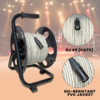 MX UTP CAT 6 Cable Extension Reel With RJ 45 Male Connector With Metal Shell 100 Mtr MX-4028A - Image 2